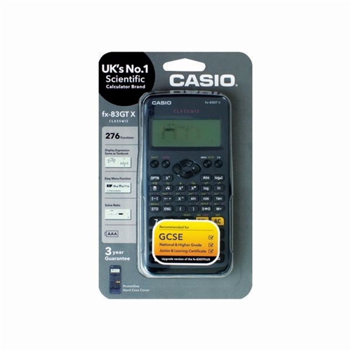Casio Scientific Calculator FX83GTXBLACK FX83GTXBLK
